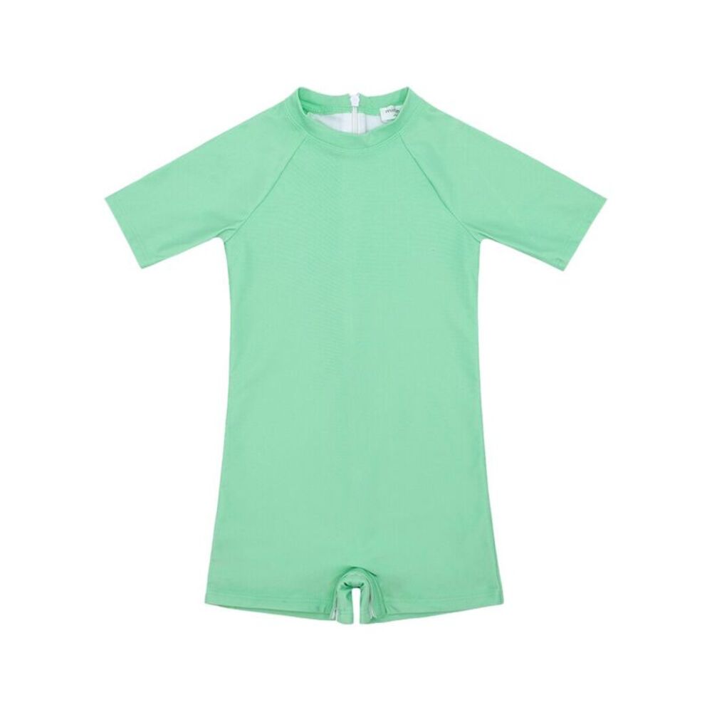 Minnow Rash Guard One-Piece, Green